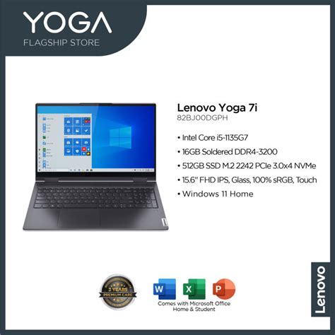 Lenovo Yoga 7i Glossy Free Momax Speaker 82bj00dgph M2 156 100