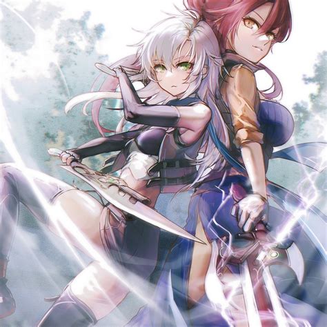 Fie Claussell And Sara Valestein Eiyuu Densetsu And More Drawn By