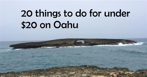 Hawaii on a Budget: 20 things to do for under $20 on Oahu. Hawaii In