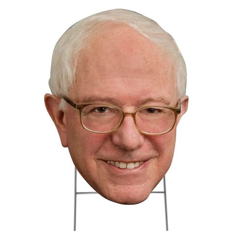 Bernie Sanders Big Head Yard Sign 19 X 14