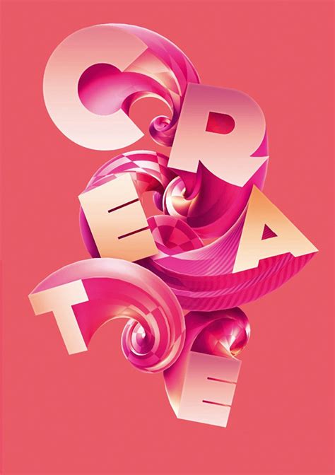 Create A Wonderful D Typographic Poster In Photoshop