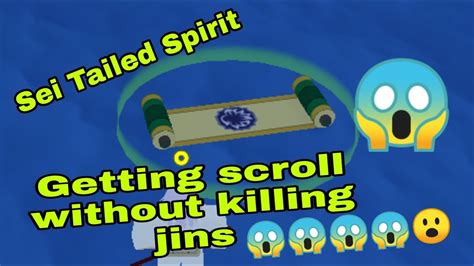 Sei Tailed Spirit Spawn Location Shindo Life Youtube