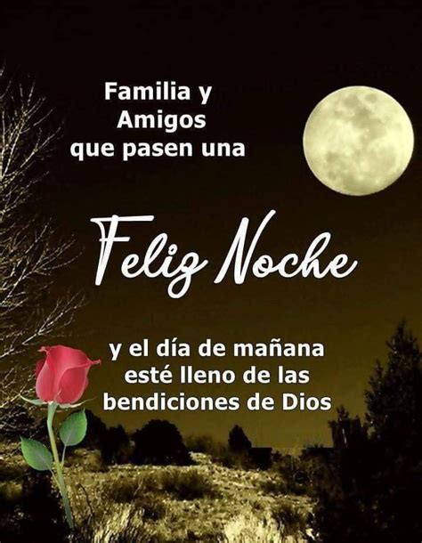 Mensajes Hasta Mañana Buenas Noches Bendiciones Good night in spanish