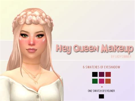 The Sims Resource Hey Queen Makeup Set By Ladysimmer94 • Sims 4 Downloads