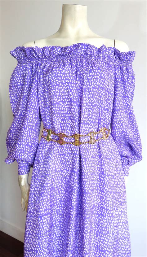 1970s Givenchy Haute Couture Silk Dress For Sale At 1stdibs