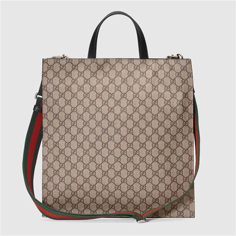 Gucci Soft Gg Supreme Tote Detail 3 Louis Vuitton Handbags Crossbody