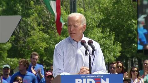 Biden Rejects Anger In Call For National Unity