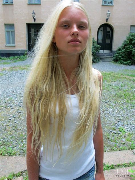 Lovisa Ekholm Long Hair Styles Fashion Models Model Polaroids