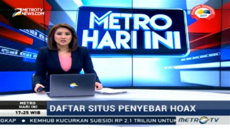 Hal ini karena metro tv merupakan salah satu tv yang menyiarkan asian games 2018, dimana semua channel yang menyiarkan ajang tersebut untuk itu satelit indonesia akan memberikan daftar kode biss key metro tv hari ini terbaru, dan tidak hanya untuk ajang asian games namun seterusnya. JITU: Metro TV Telah Sebarkan Berita Hoax - Panjimas