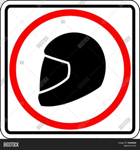 Use Your Helmet Sign Vector And Photo Free Trial Bigstock