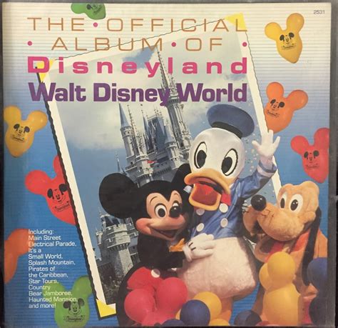 Official Album Of Disneylandwalt Disney World Music