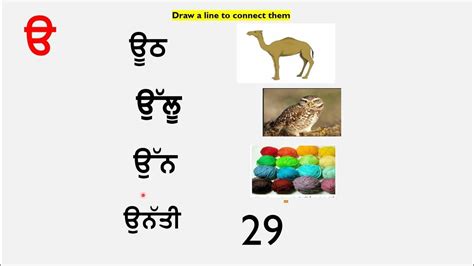 Punjabi Alphabet Oora How To Write Punjabi Punjabisinghhub Youtube