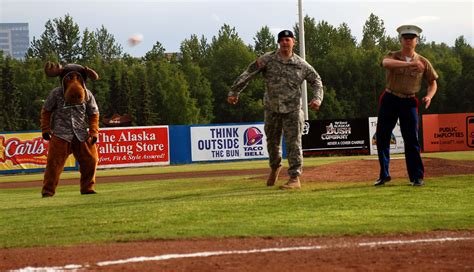 Anchorage Baseball Team Honors Military Article The United States Army