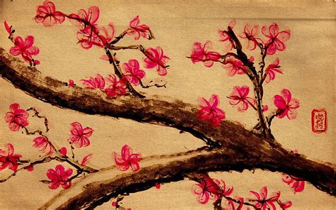 Japanese Cherry Blossoms Samurai Cherry Blossom Hd Wallpaper Peakpx