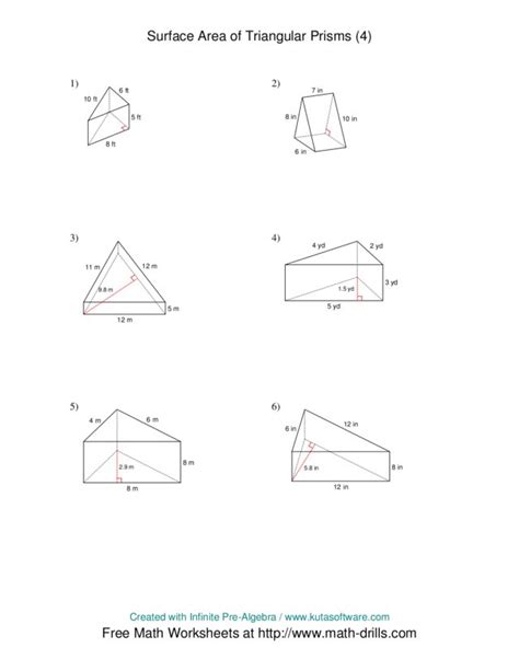 Https://techalive.net/worksheet/surface Area Triangular Prism Worksheet