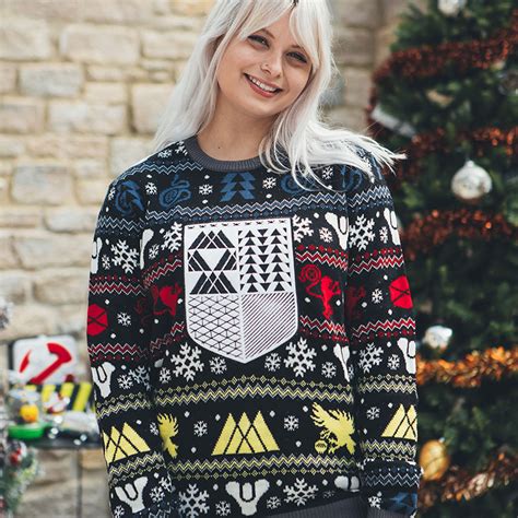 Official Destiny Fairisle Christmas Jumper Ugly Sweater Numskull