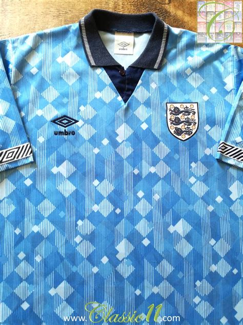 Find great deals on ebay for england retro football shirt. England Third football shirt 1990 - 1992.