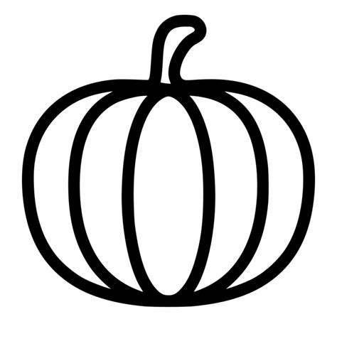 Free Pumpkin Black And White Outline Download Free Pumpkin Black And