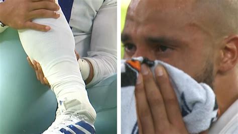 Nfl 2020 Dak Prescott Injury Video Dallas Cowboys Quarterback Broken
