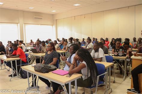 Dsc Ashesi University Launches On The 10th Of September 2018 Dsc