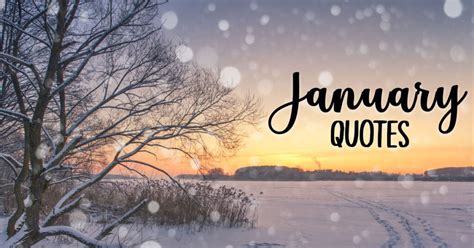 150 Inspirational January Quotes About New Year