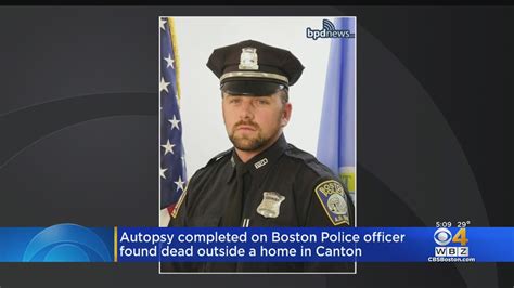 Autopsy Completed On Boston Police Officer Found Dead Outside A Home In