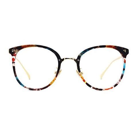 tijn women tr90 retro metal round glasses frame optical rx able eyeglasses frame glasses