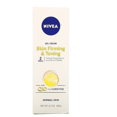 Nivea Skin Firming And Toning Gel Cream With Q10 L Carnitine 67 Oz