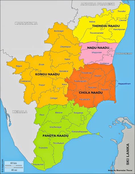 It's really simple all you have to do is check map of india and you an see karnataka and tamil nadu sharing it's border with kerala. What do Kannadigas think about Kongu Nadu (Coimbatore region)? - Quora
