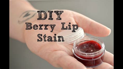 I found the perfect diy lip stain recipe that is completely chemical free made with all natural there are many ways to create a diy lip stain but this one i'm going to show you will blow you away at how. DIY Berry Lip Stain, Pintober #1 - YouTube
