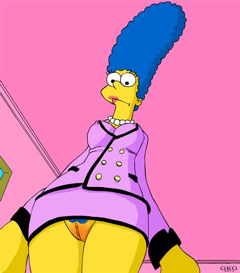 Rule 34 Blue Hair Clitoris Color Female Female Only Gkg Human Labia Marge Simpson Pussy Solo