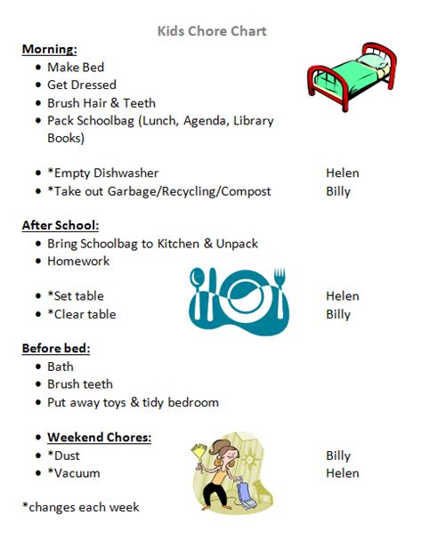 Chores For Children How To Get Things Done