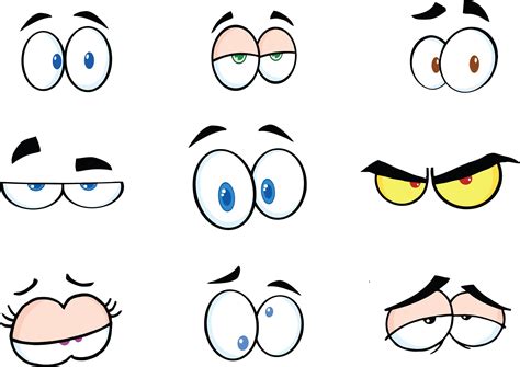 Clip Art Of Funny Eyes Funny Png
