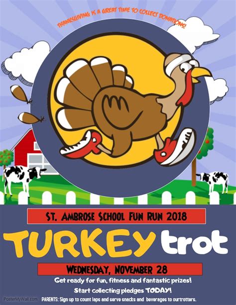 Turkey Trot Fun Run St Ambrose School
