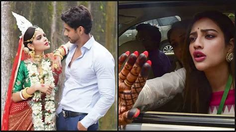 omg yash dasgupta poses with a hot girl in bridal avatar girlfriend nusrat jahan says grow