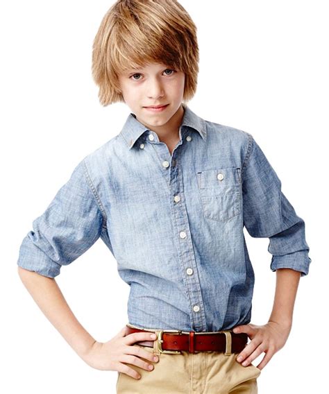 Light Chambray Denim Button Up Boys Boy Outfits Kids Outfits