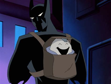 Batman Beyond Has His Eggbaby In The Backpack By Swampfire1997 On