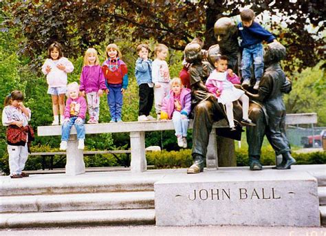 John Ball Statue History Grand Rapids