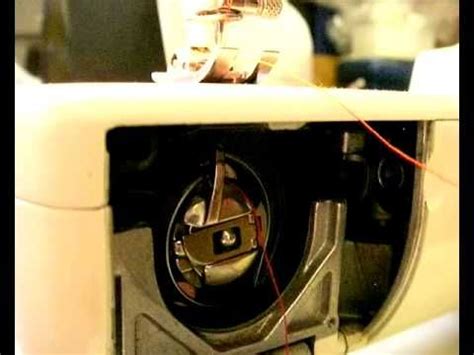 How to load a front load bobbin. Side loading bobbin | Bobbins, Learn to sew, Crafty