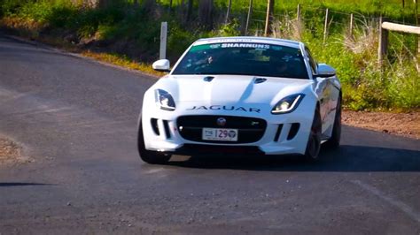 Targa Tasmania 2016 Jaguar F Type R Pure Sound Youtube