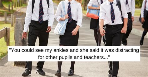 13 Year Old Girl Excluded From Class As Her Ankle Showing Pants May “distract” Teachers