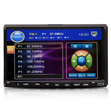 Purchase Double 2 Din 7 Hd In Dash Car Stereo Dvd Cd Radio Player Deck
