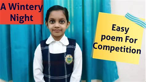 English Poem Recitation Competition For Class 2