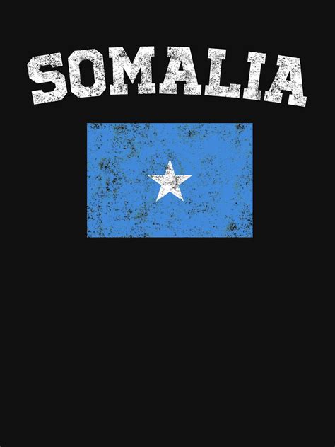 somali flag shirt vintage somalia t shirt t shirt by ozziwar redbubble