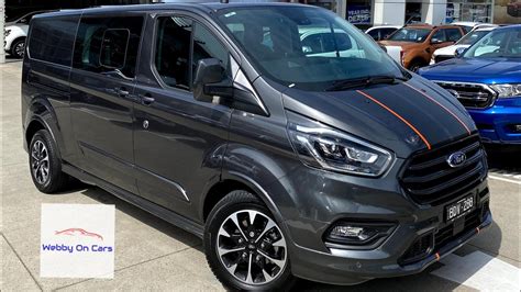 Ford Transit Custom Sport Dual Cab Dciv 2020 First 4k Webby On Cars