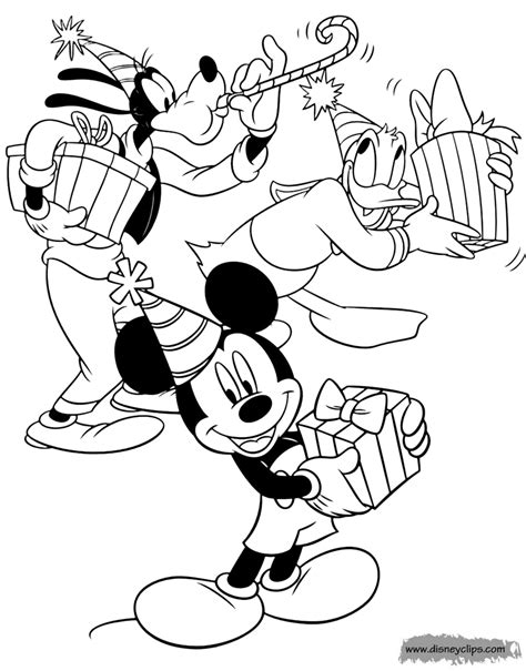 Mickey Mouse Friends Coloring Pages 6 Disneyclips Com