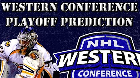 Western Conference Playoff Predictions Youtube