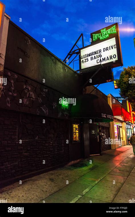 The Viper Room Sunset Strip West Hollywood California Usa Stock