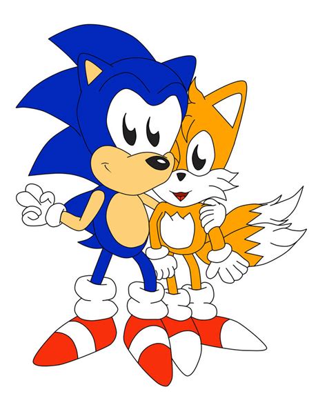 Sonic And Tails Best Buddies Forever By Classicsonicsatam On Deviantart