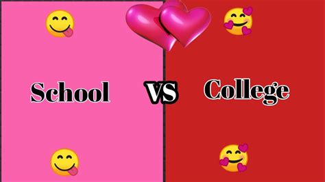 School Vs College 😋 School Dress Vs College Dress 👗👗 Youtube